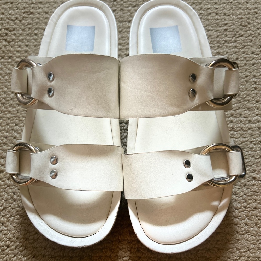 Dolce Vita platform sandals.